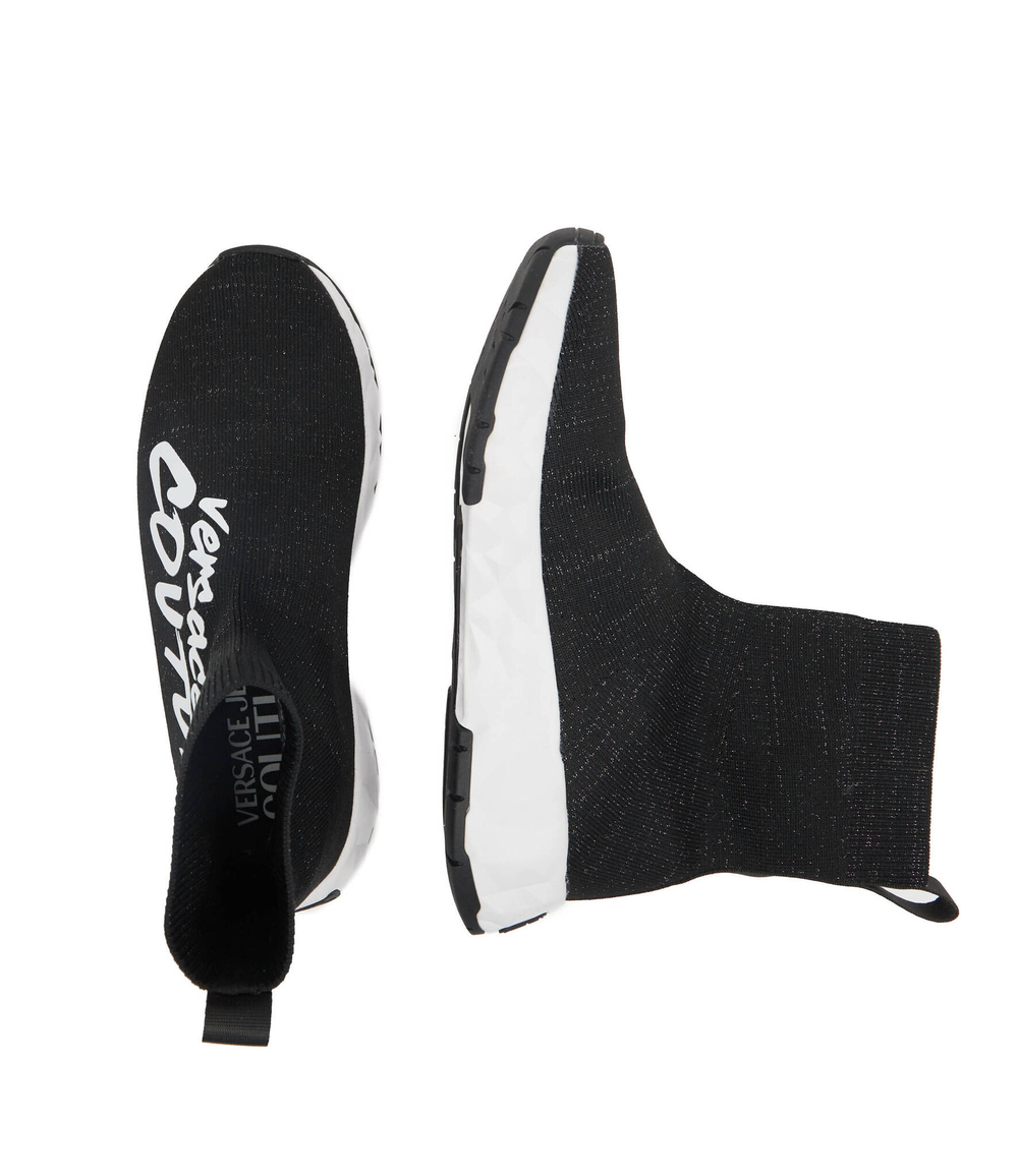 кроссовки Versace Jeans Couture - черный(73VA3SB5ZS417)