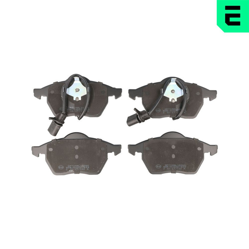 OPTIMAL - BP12080-OPT - Brake Pad Set, disc brake