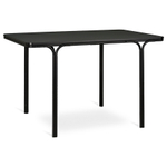 Стол обеденный ror, 85х120 см, черный