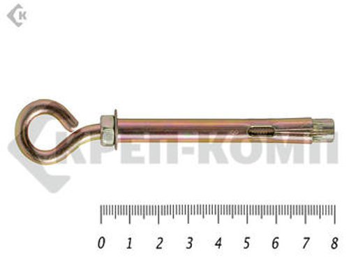 Анкер с кольцом м6 8х 80 (5шт)