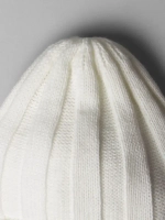 Шапка детская на осень и снуд с завязками