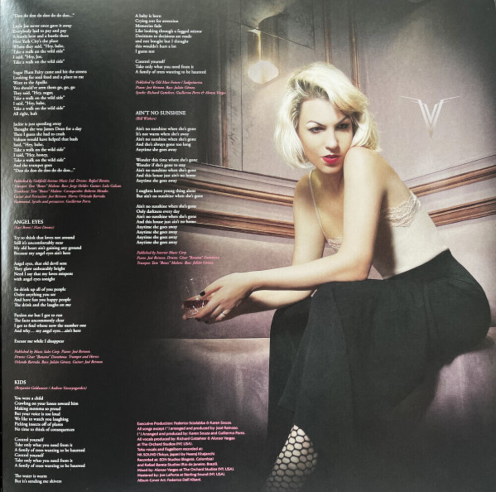 Karen Souza / Velvet Vault (Limited Edition)(Clear Vinyl)(LP)