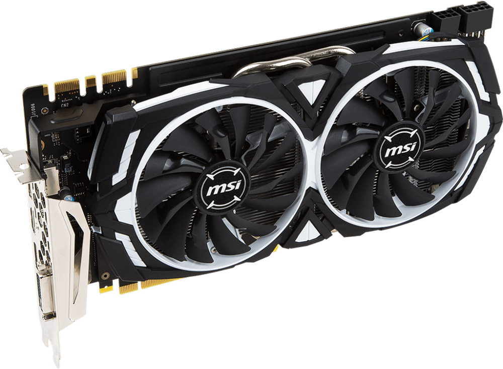 Видеокарта MSI GeForce GTX 1070 Ti ARMOR 8Gb