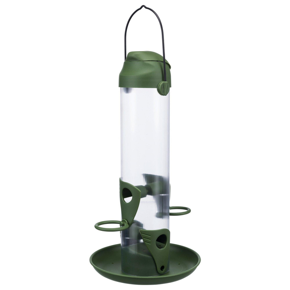 Кормушка для птиц Trixie "Outdoor Feeder", уличная, пластик, объем 750мл, 29 см