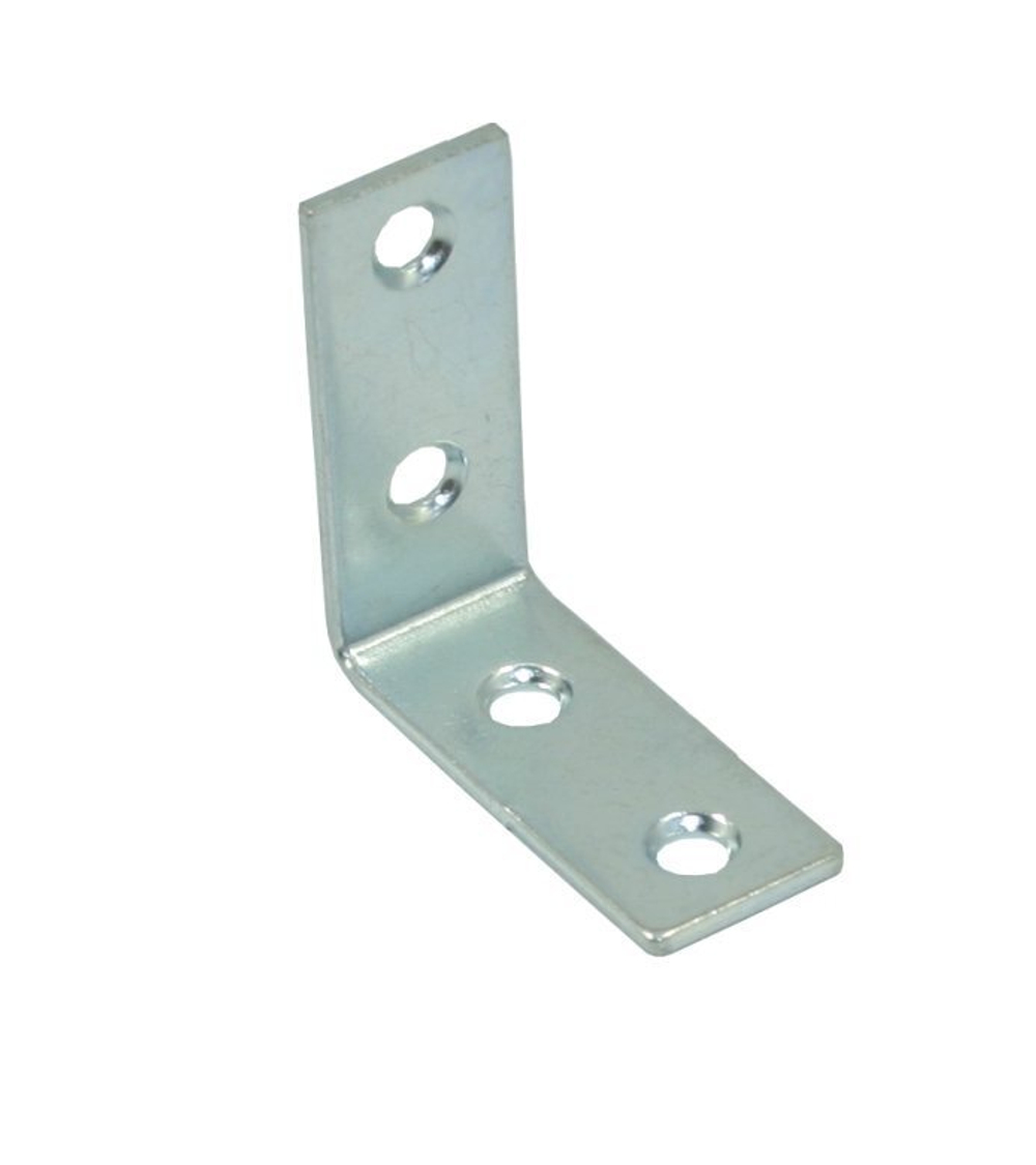 УГОЛОК МЕБЕЛЬНЫЙ МЕТАЛЛИСТ 40*40*16*1,8 ЦИНК