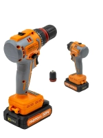 Дрель-шуруповерт трансформер YAOTO BS 58V: 4 сменных патрона, 3000 об/мин, Li-ion 4.0Ah, мощная подсветка