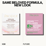 Pacifica, Vegan Collagen, ночной восстанавливающий крем, 50 мл (1,7 жидк. унц.)