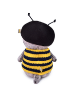 Мягкая игрушка Кот Басик BABY в костюме пчёлка 20 см BB-067