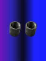 Муфта 2шт приварная стальная 1/2"