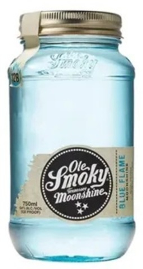 Муншайн Оле Смоуки Теннесси Блю Флэйм 0,75 л 64% Смоуки Дистеллери США