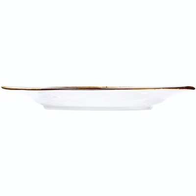 Блюдце для бульонной чашки «Пастораль» для P6136515-S-SH113;фарфор;D=15,5см;оранжев. (Цвет: оранжевый)