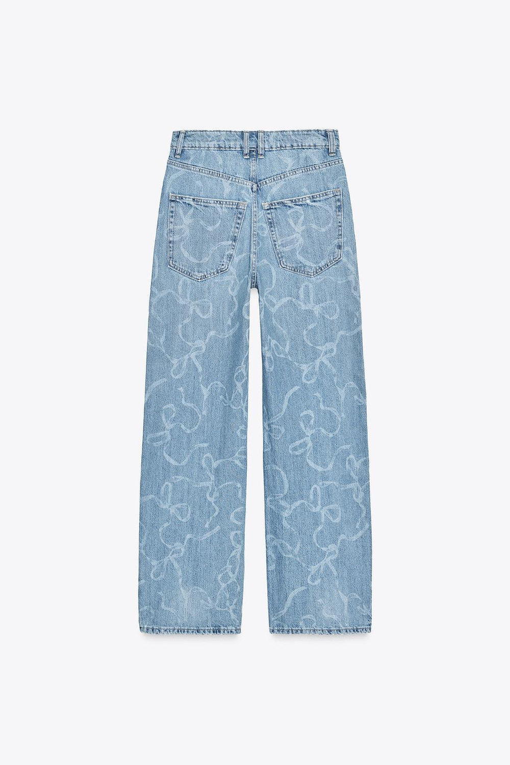 Джинсы trf baggy со средней посадкой