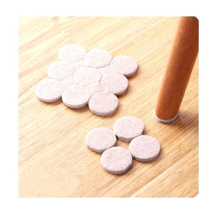 Накладки для ножек мебели войлочные 12 шт. 22 мм.