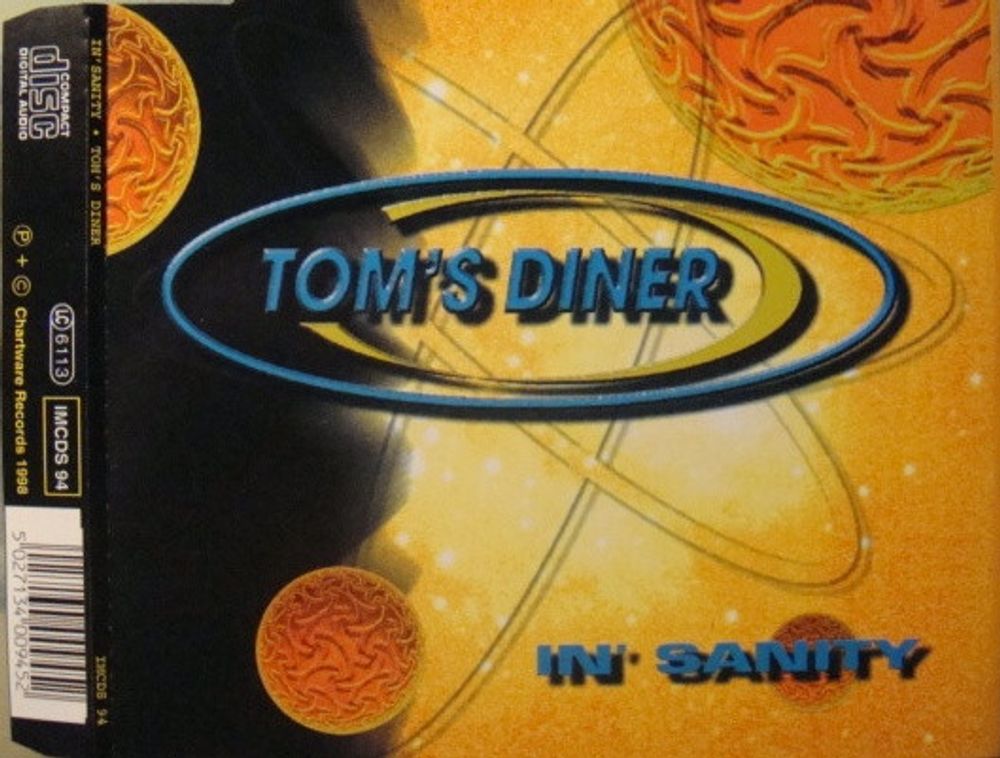 CD: In&#39; Sanity — «Tom&#39;s Diner» (1996)