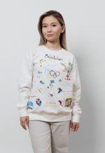Свитшот OLYMPIC CHILD WHITE