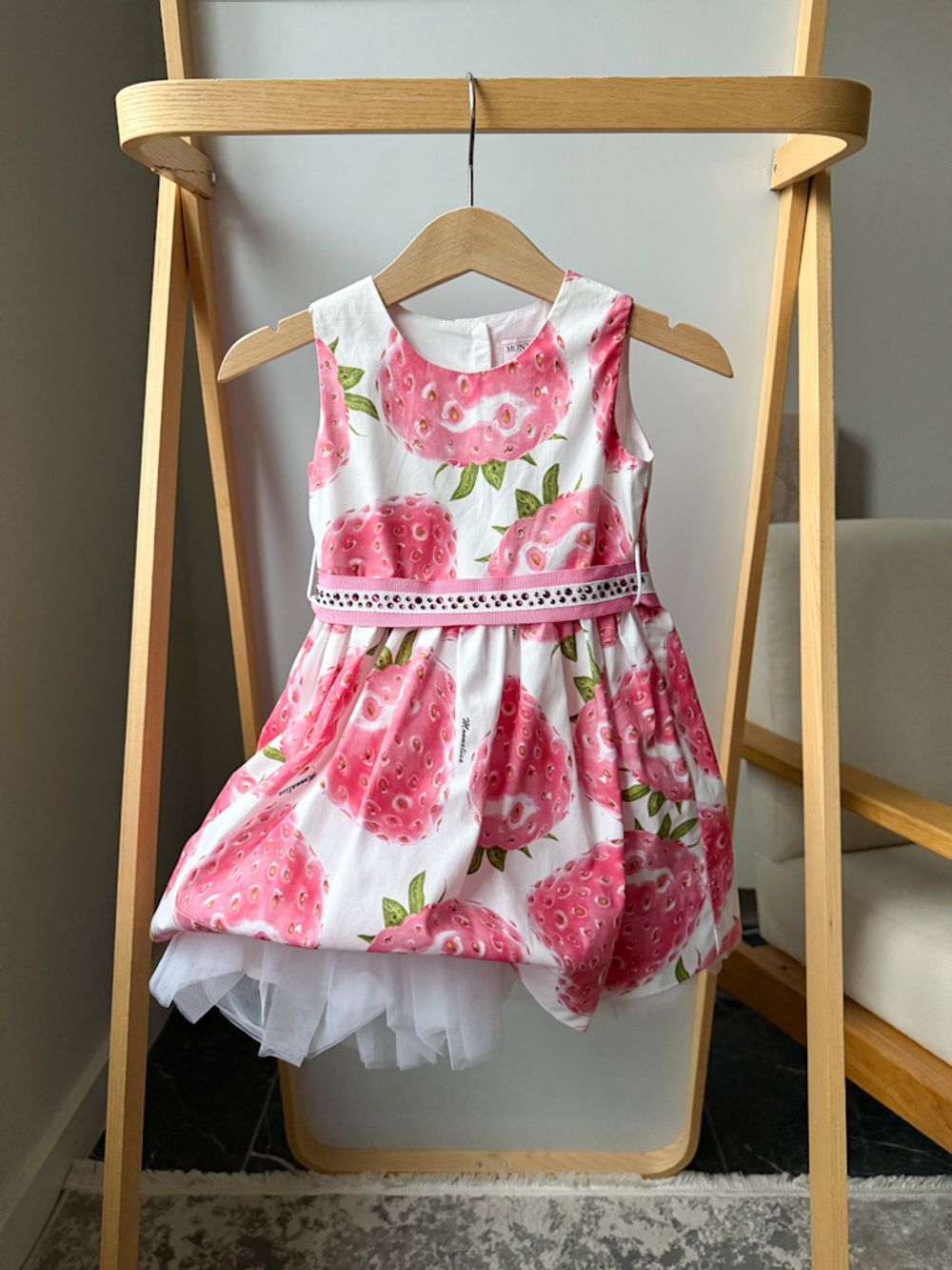 Хлопковое платье Monnalisa, 80