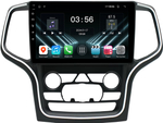 Магнитола для Jeep Grand Cherokee WK2 2013-2021 (ШГУ 8.4") - FarCar DX10-9564F3 монитор 10" IPS на Android 13, 4+64Гб, CarPlay