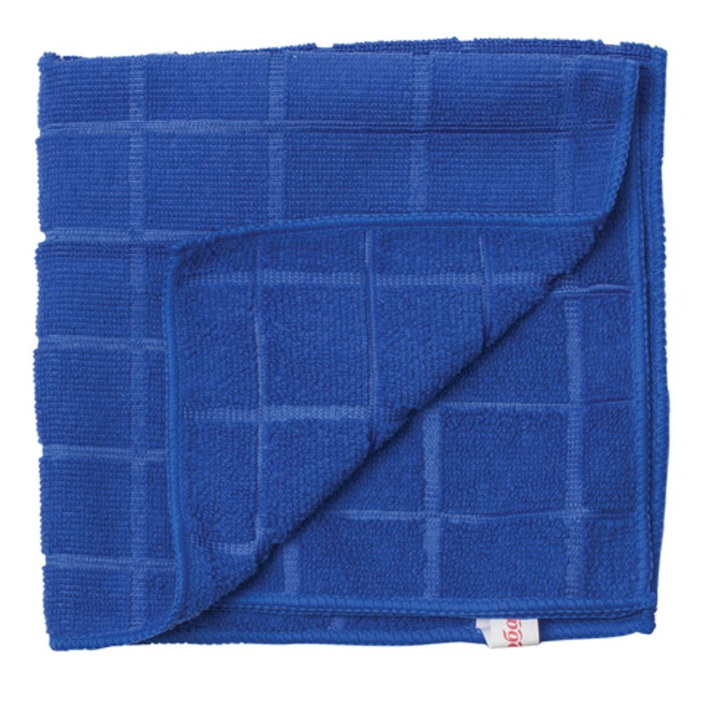 Салфетки из микофибры универсальные 40х40 см,комплект 6 шт.,ассорти, 220 г/м2, ЛЮБАША, 603951