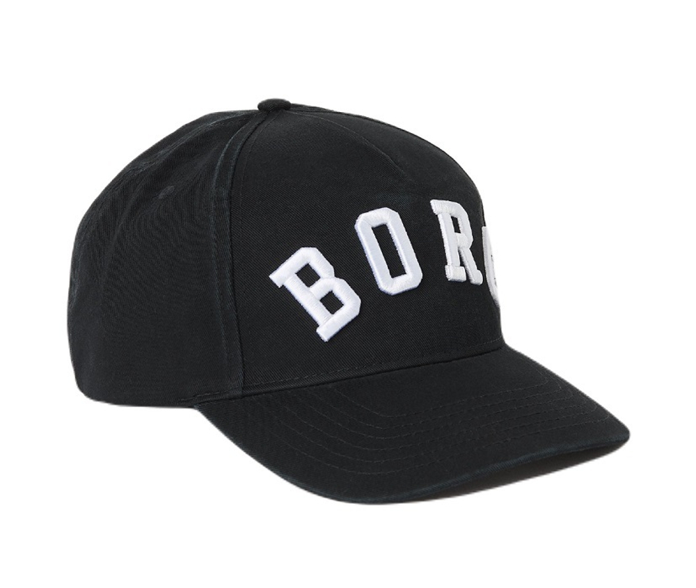 Теннисная кепка Björn Borg Sthlm Logo Cap - черный