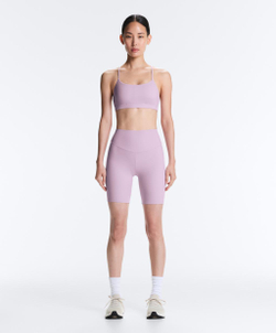 OYSHO Легинсы-велосипедки Comfortlux с высокой посадкой длиной 20 см, сиреневый