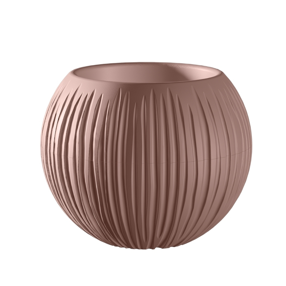 Кашпо "Сфера" (1,7 л.) Цв. Мокачино (Арт.КШ-9636)