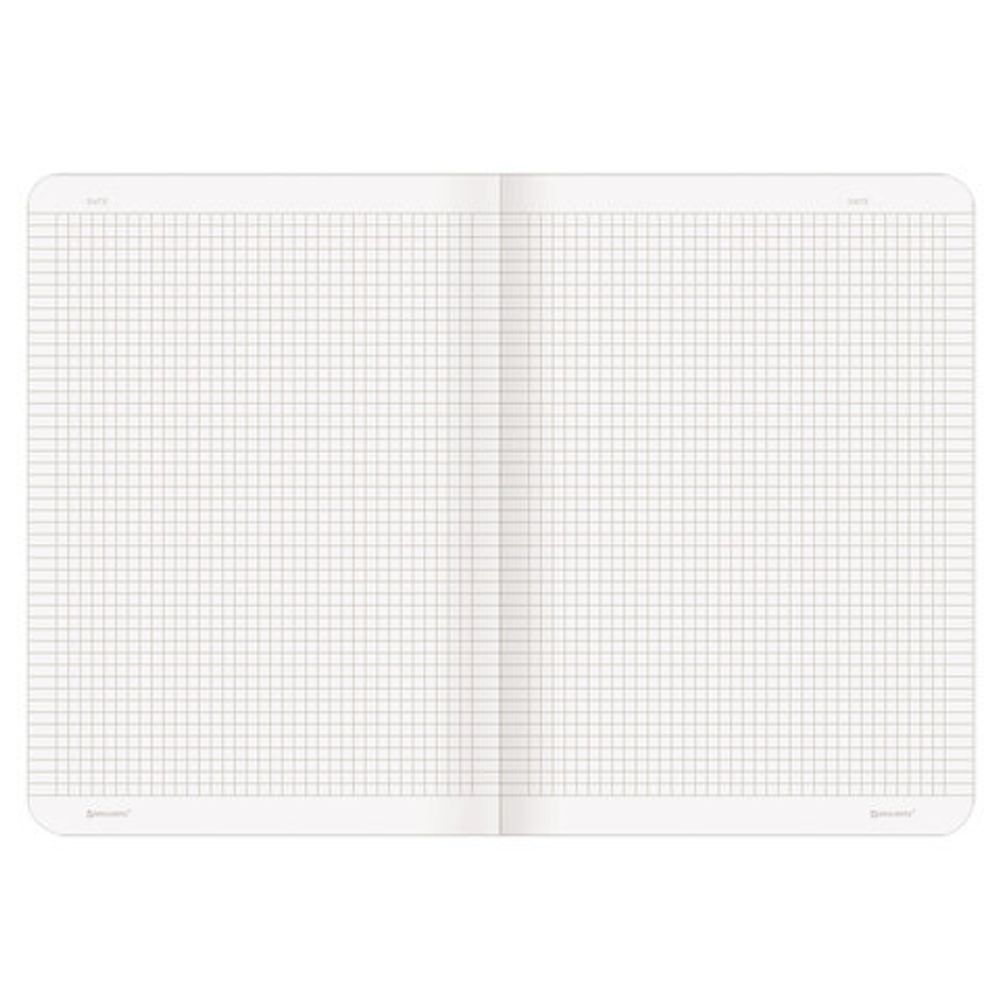 Тетрадь 48 л. в клетку обложка кожзам под рогожку, сшивка, A5 (147х210мм), БОРДОВЫЙ, BRAUBERG MOVE, 403844