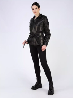 Кожаная куртка демисезонная
