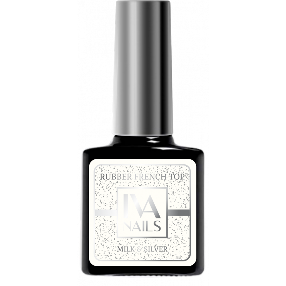 Топ Milk and Silver IVA Nails 8 ml.
