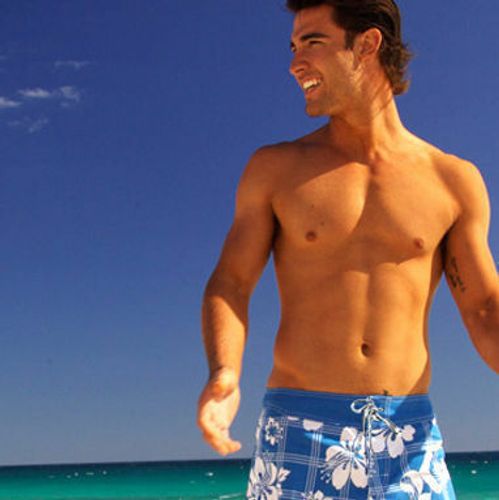 Мужские плавательные шорты Aussiebum Surf Shorts Orchid