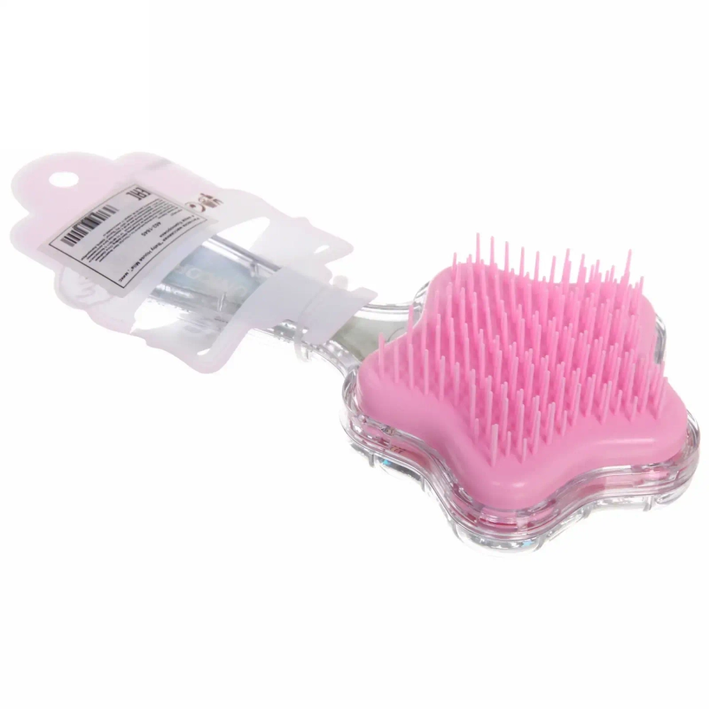 Расческа массажная «Baby House Mila», микс 4 вида Единорожки, 17*8.5см