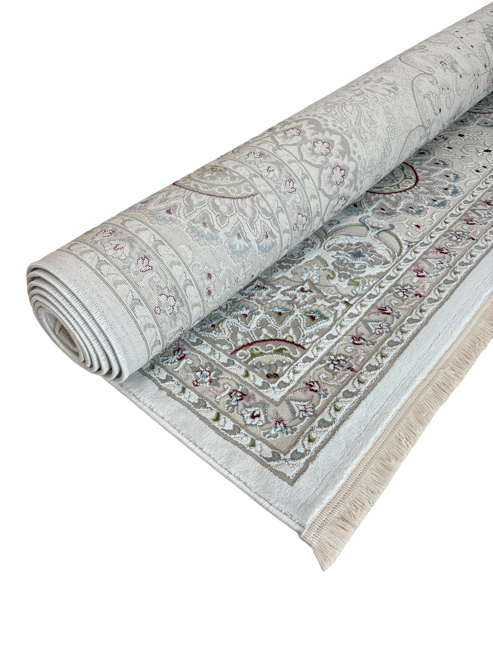 Ковер KIRMANSHAH 38860A WHITE / WHITE Прямоугольник