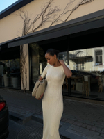 Платье POLLY, шампанское