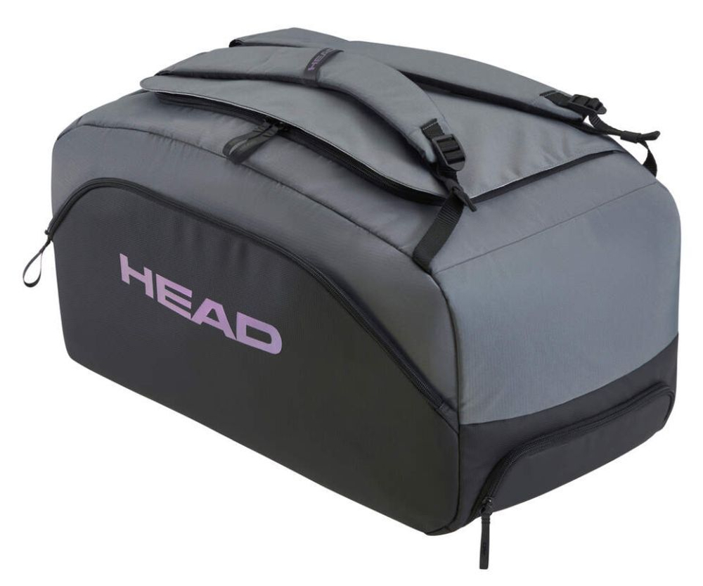 Сумка теннисная Head Pro X Duffle Sport Bag - черный, серый