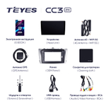 Teyes CC3 2K 9"для Toyota Avensis 2008-2015