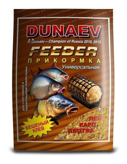 Прикормка "DUNAEV КЛАССИКА" 0.9кг Фидер Универсальная