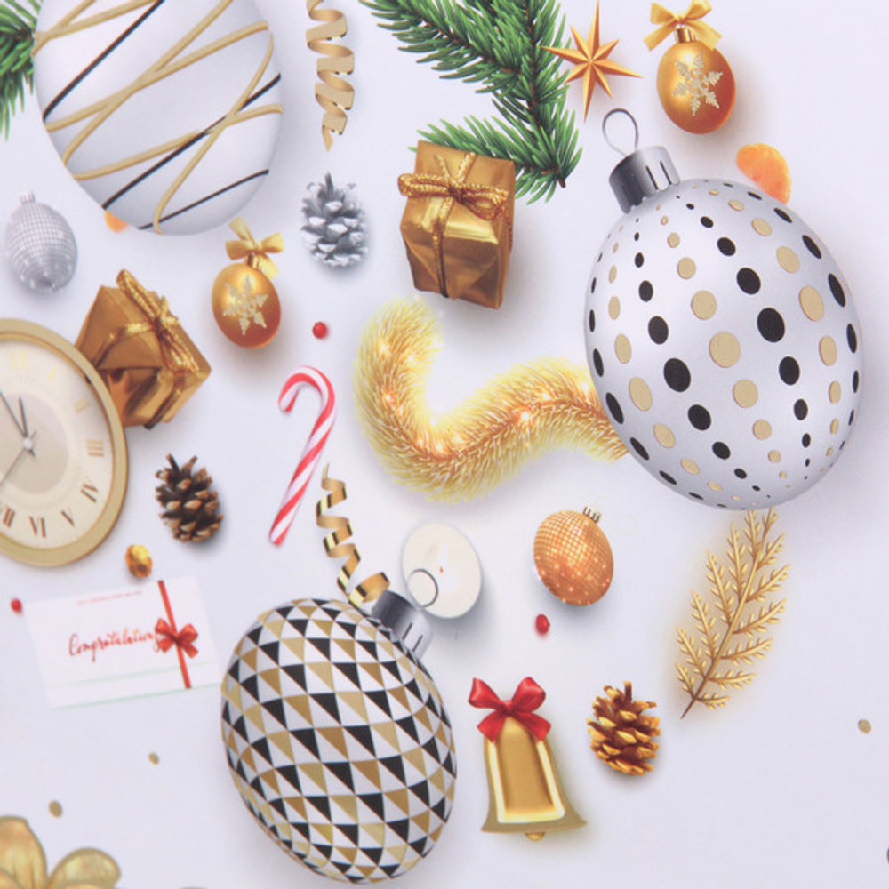 Пакет подарочный «Зимняя сказка» 26*32*10 см