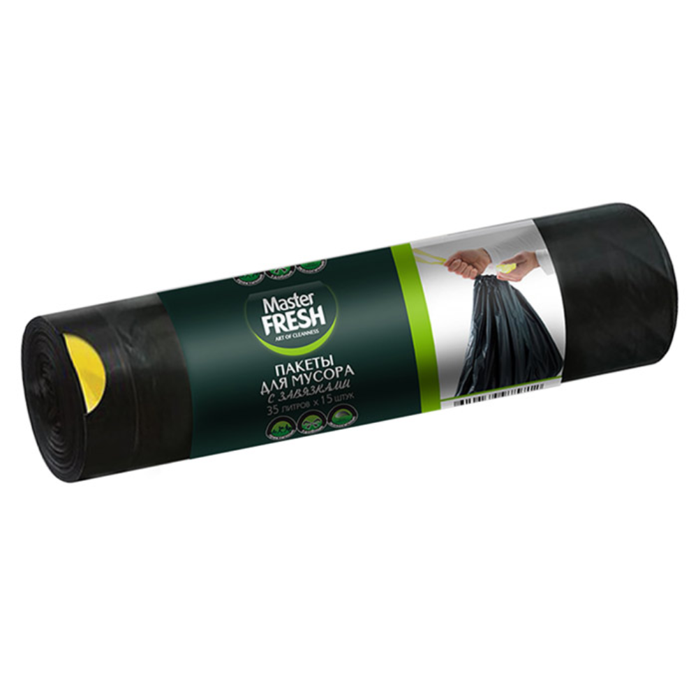 Пакеты для мусора Master Fresh 35 л 15 шт