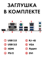 S-1200 Материнская плата ASRock B560M-HDV