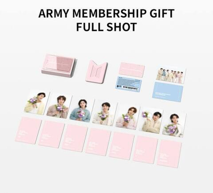 Набор BTS Membership (без карточки члена фан-клуба)