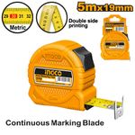 Рулетка 5м x19мм INGCO HSMT39519-1 SUPER SELECT