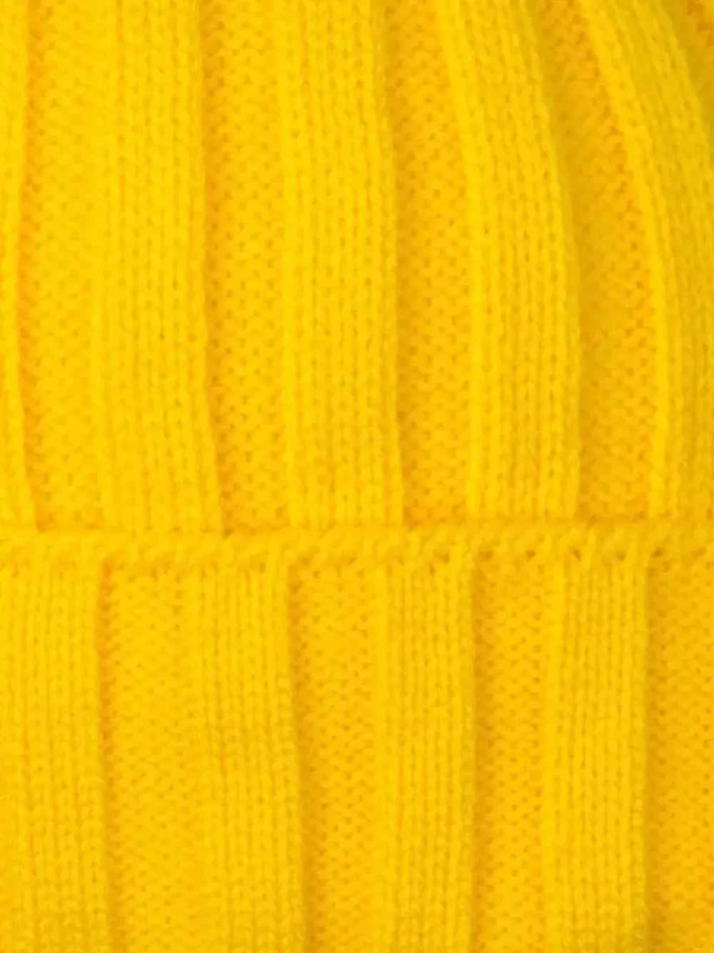 Шапка детская вязаная осенняя с помпоном