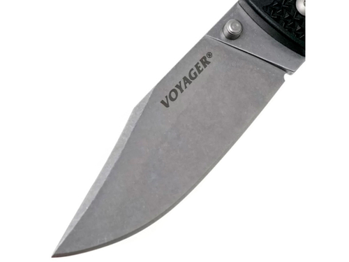 Нож складной Cold Steel Voyager Clip Large Plain AUS10A Griv-Ex (CS-29AC)