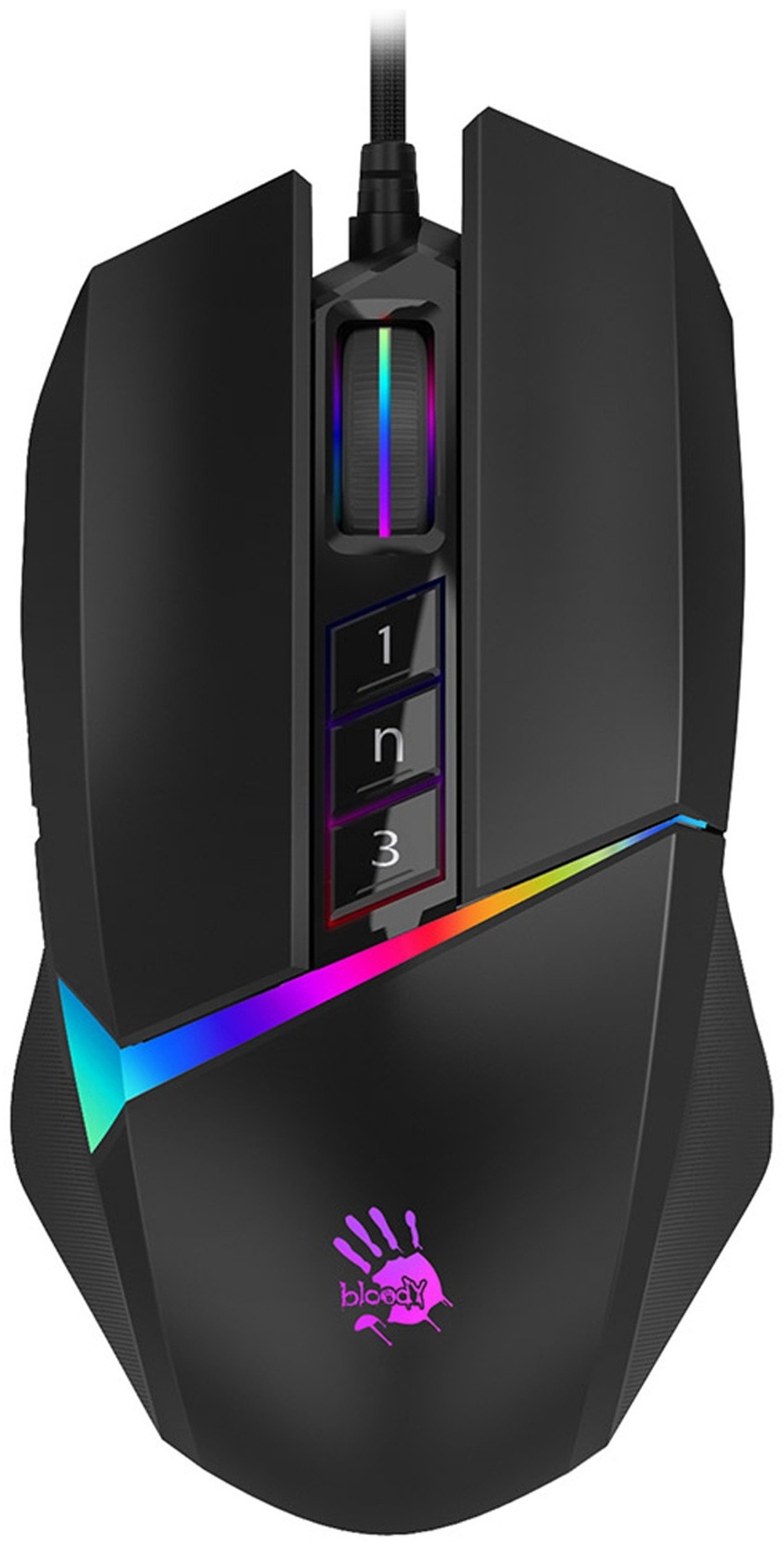 Мышь A4Tech Bloody W60 Max черный