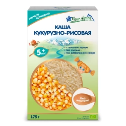 Каша безмолочная Fleur Alpine кукурузно-рисовая 175г с 5 месяцев