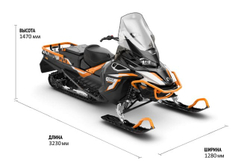 Снегоход BRP Lynx 59 Ranger 900 Ace Alpine (2024)