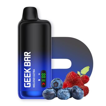 GEEK BAR MELOSO ULTRA 10000 Черника Кислая малина -  Blueberry Sour raspberry