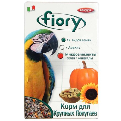 Fiory корм для крупных попугаев Canarini