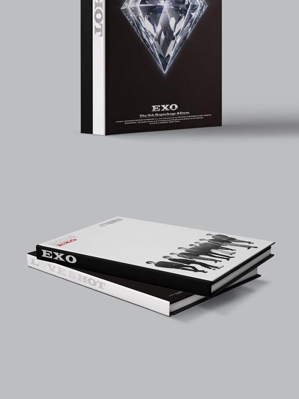 Альбом EXO - Love Shot 5th Repackage Album RANDOM Version