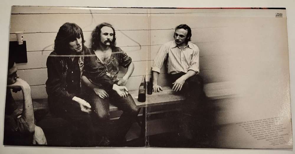 Винтажная виниловая пластинка LP Crosby, Stills, Nash and Young 4 Way Street (USA 1971)