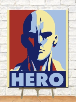 Картина по номерам аниме Ванпанчмен